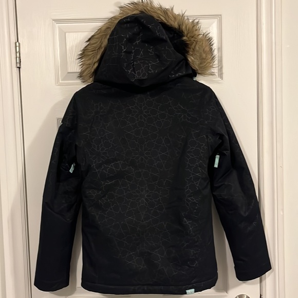 ROXY Jacket snow pants snowsuit set girls 14XL great used condition teal - Picture 9 of 12